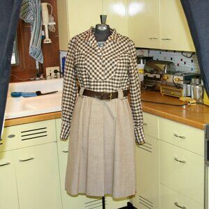 Vintage Novis Denne Western Style Dress